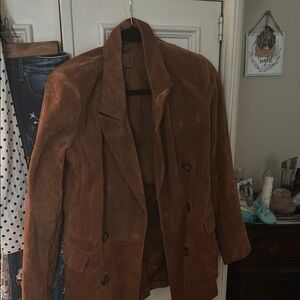 Brown blazer